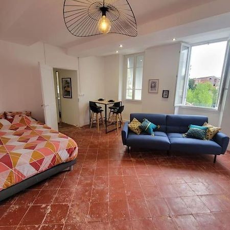 Appartement De Charme Avec Tomettes Et Parquet Graulhet Exteriör bild