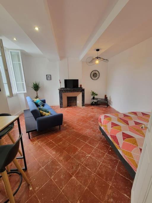 Appartement De Charme Avec Tomettes Et Parquet Graulhet Exteriör bild